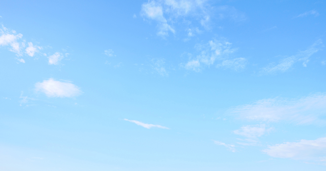 Blue sky and clouds