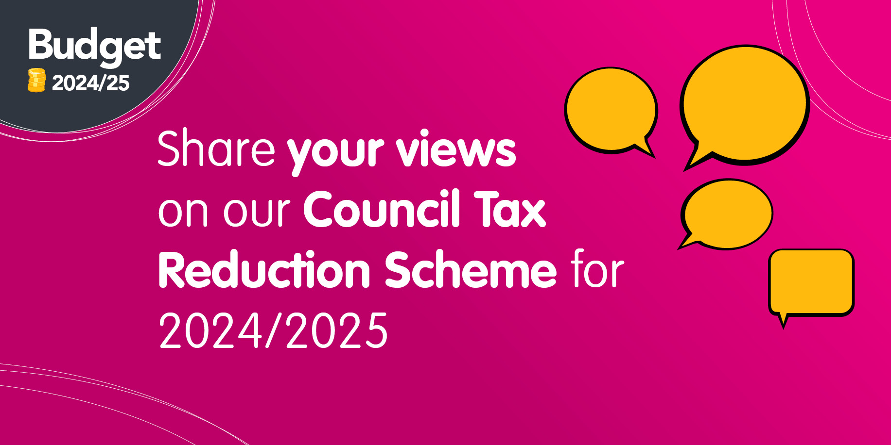 Share your views on our Council Tax Reduction Scheme for 2024-25