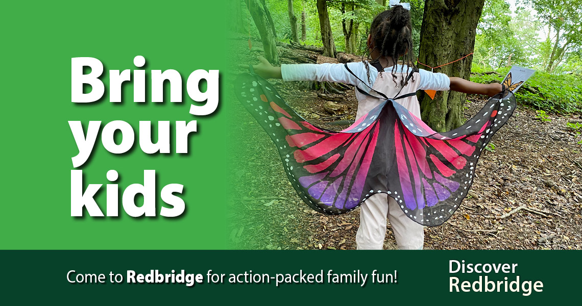 Bring your kids! Visit Redbridge this weekend.